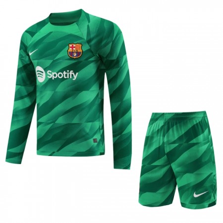 Tenue Enfant FC Barcelone Gardien Domicile 2023-24 ML (+ Short)